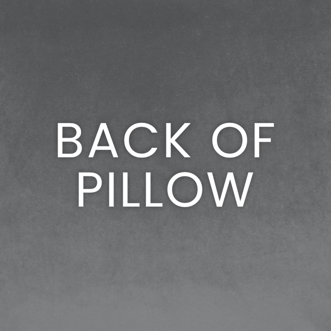 PILLOW FEATHER DOWN WOODEN AQUA 24X24