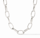 NECKLACE SOLARA LINK SILVER