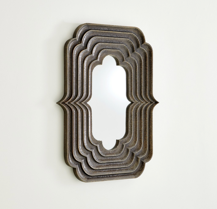 MIRROR ANTIQUE GOLD SMALL