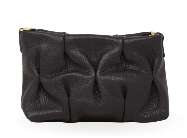 HANDBAG LEATHER METALLIC