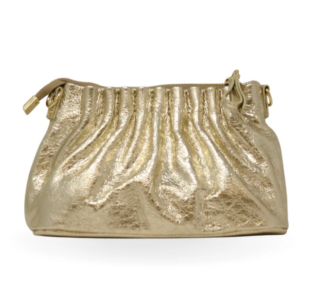 CLUTCH AND CROSSBODY BAGGENUINE ITALIAN LEATHER