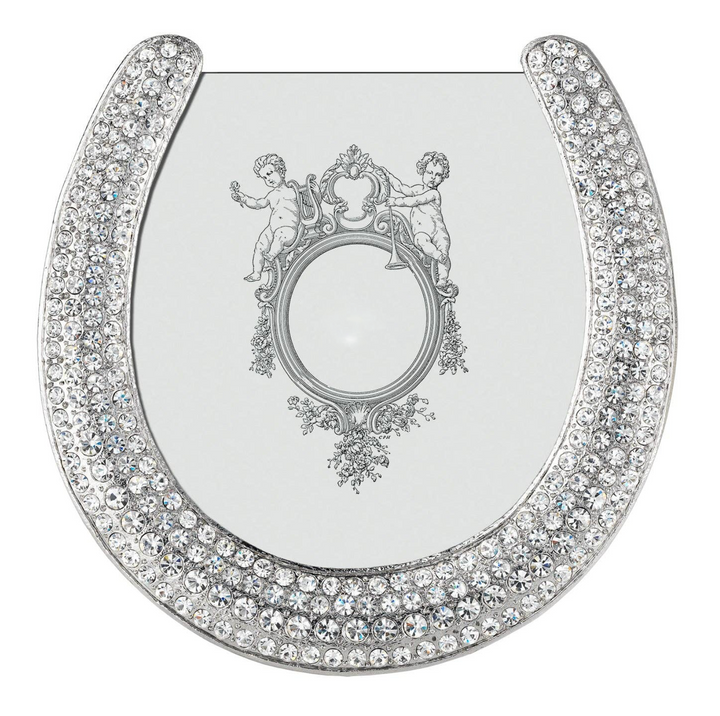 PHOTO FRAME HORSESHOE SILVER