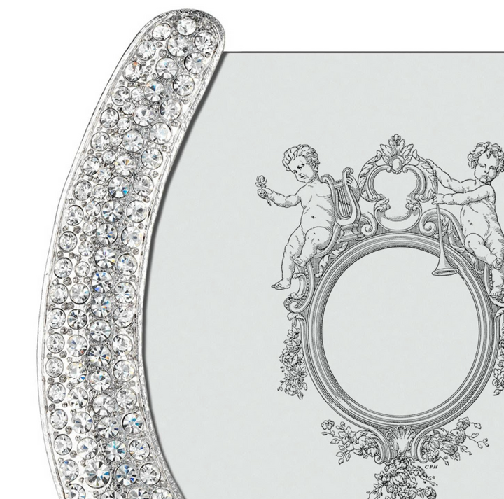 PHOTO FRAME HORSESHOE SILVER