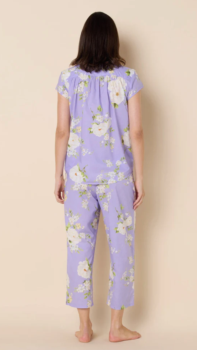 PAJAMA SET CAPRI ORLA LAVENDER LUXE PIMA