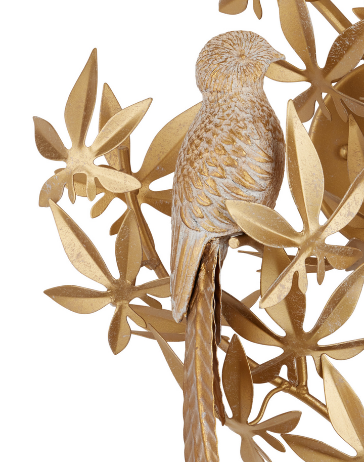 WALL SCONCE GOLD RIGHT SO