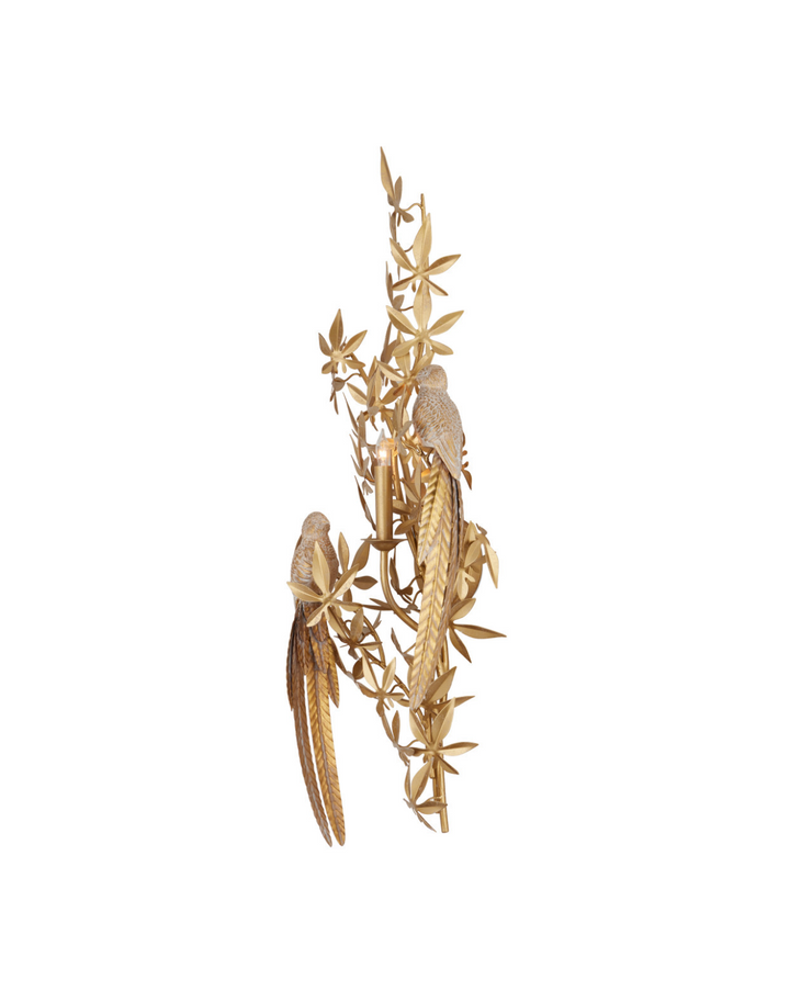 WALL SCONCE GOLD RIGHT SO