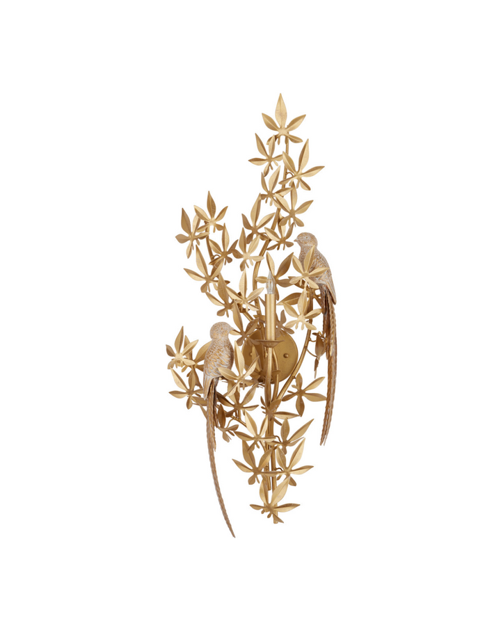 WALL SCONCE GOLD RIGHT SO
