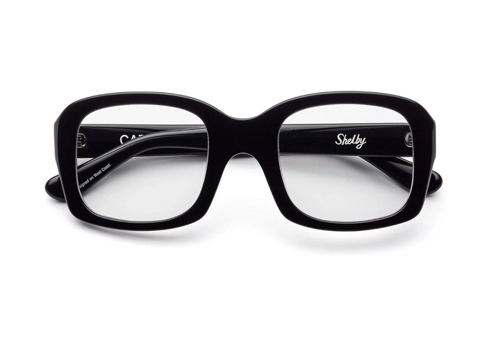 READERS SHELBY POLISHED BLACK