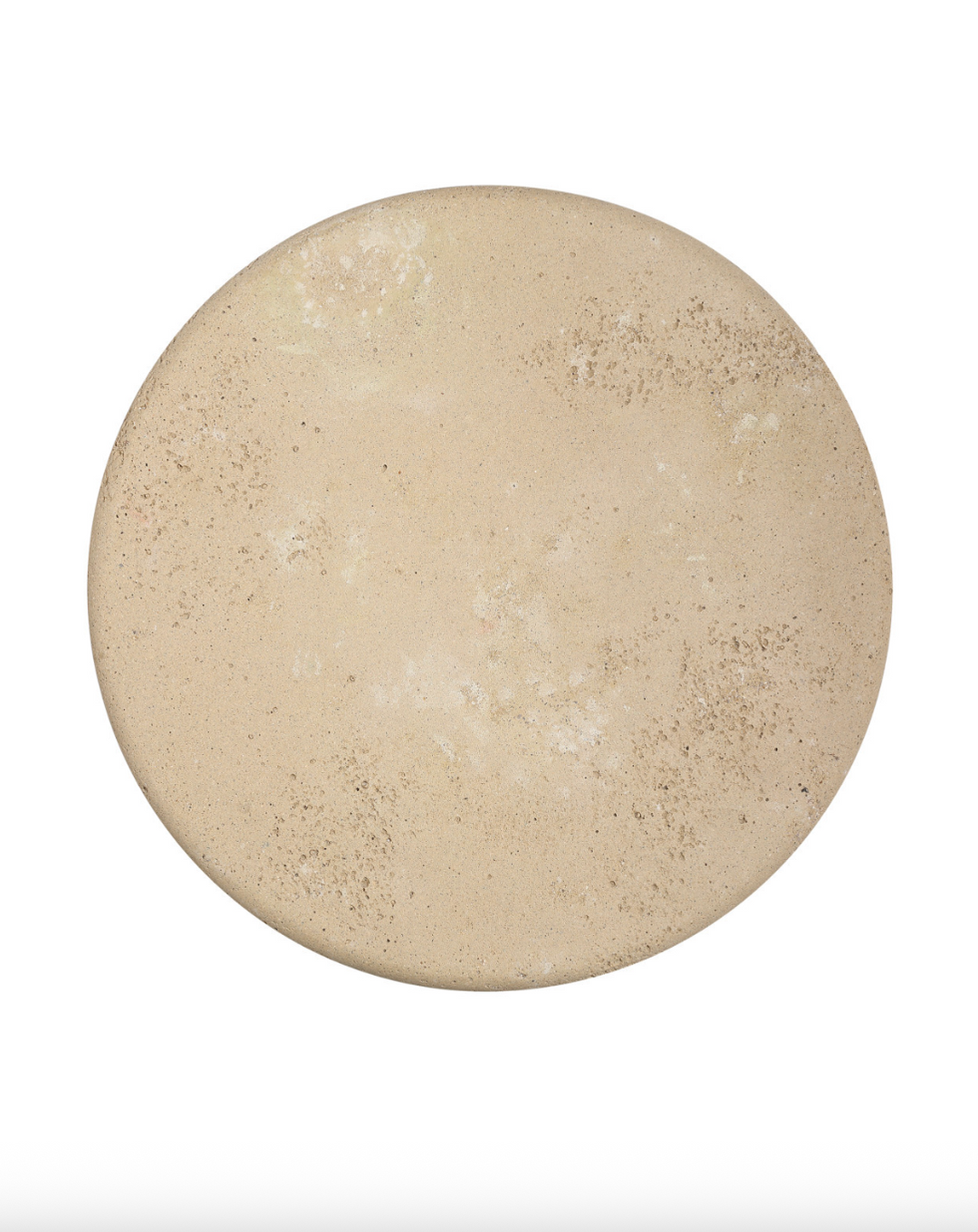 TABLE SIDE BEIGE CONCRETE ROUND