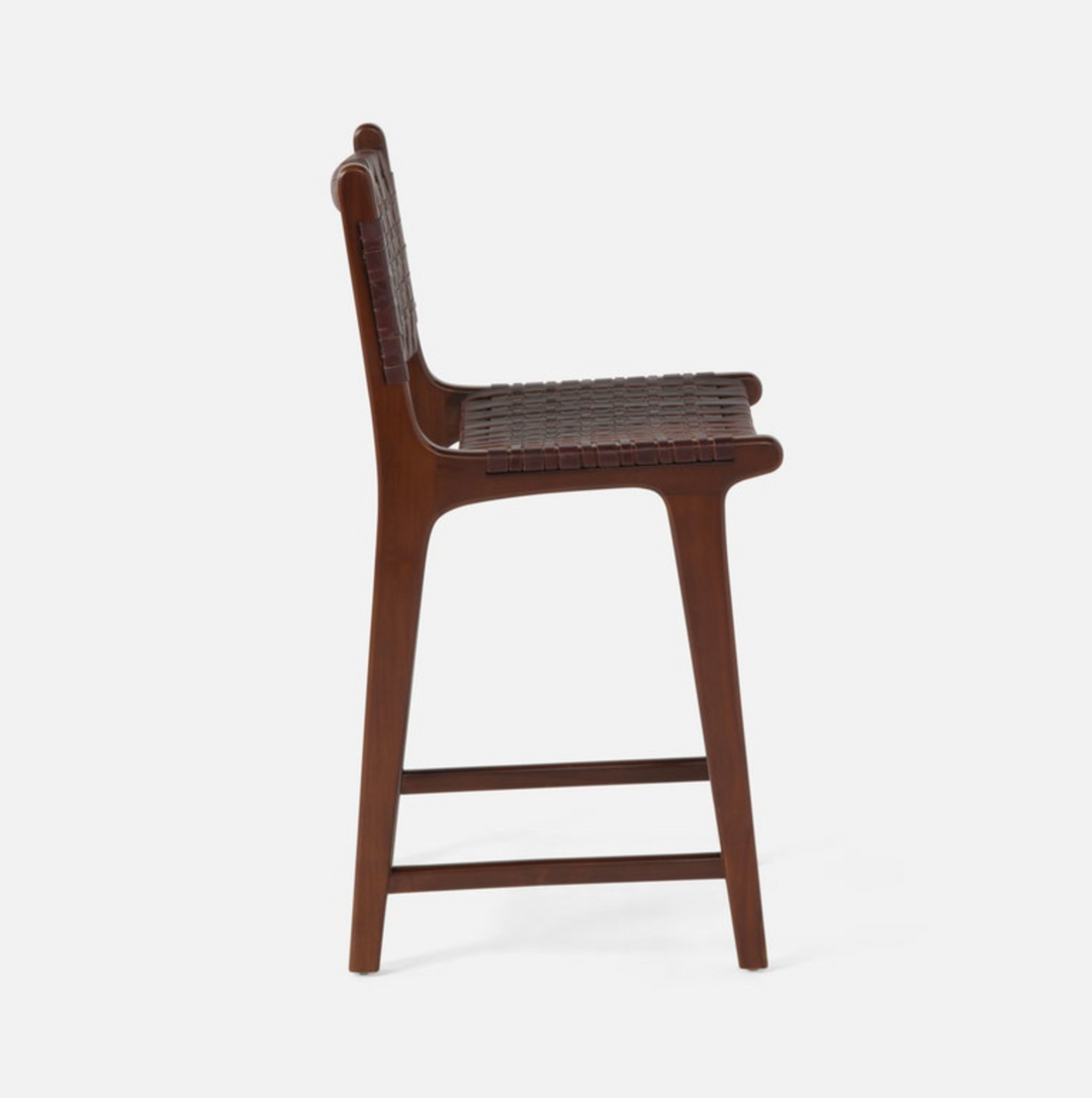 PERCY COUNTER STOOL WITH BACK