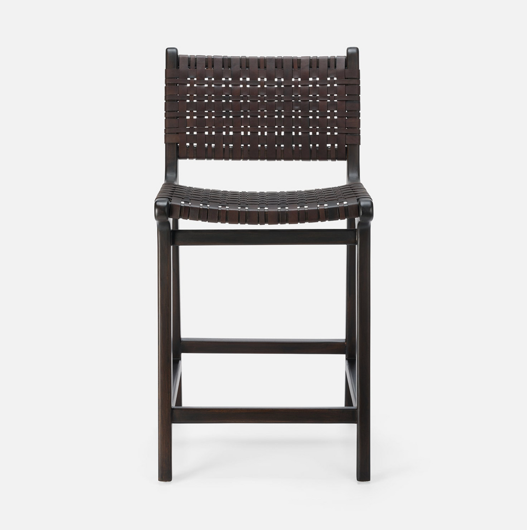 PERCY COUNTER STOOL WITH BACK