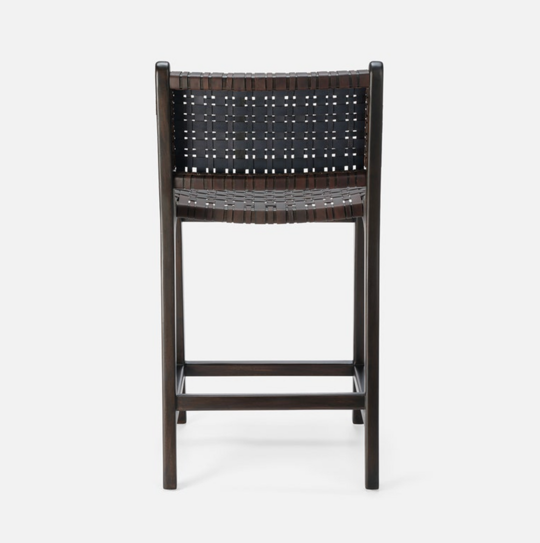 PERCY COUNTER STOOL WITH BACK