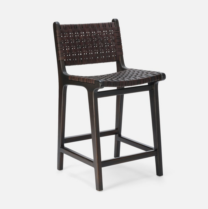 PERCY COUNTER STOOL WITH BACK