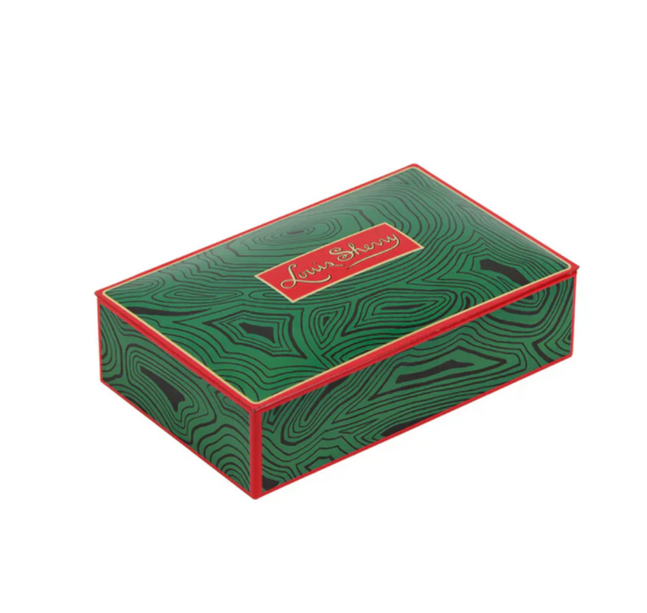 TINS CHOCOLATE 12-PIECE MALACHITE