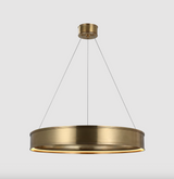 RING CHANDELIER ANTIQUE-BURNISHED BRASS