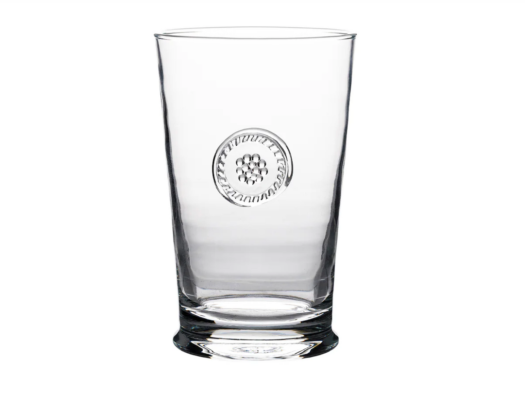 GLASS HIGHBALL BERRY & THREAD