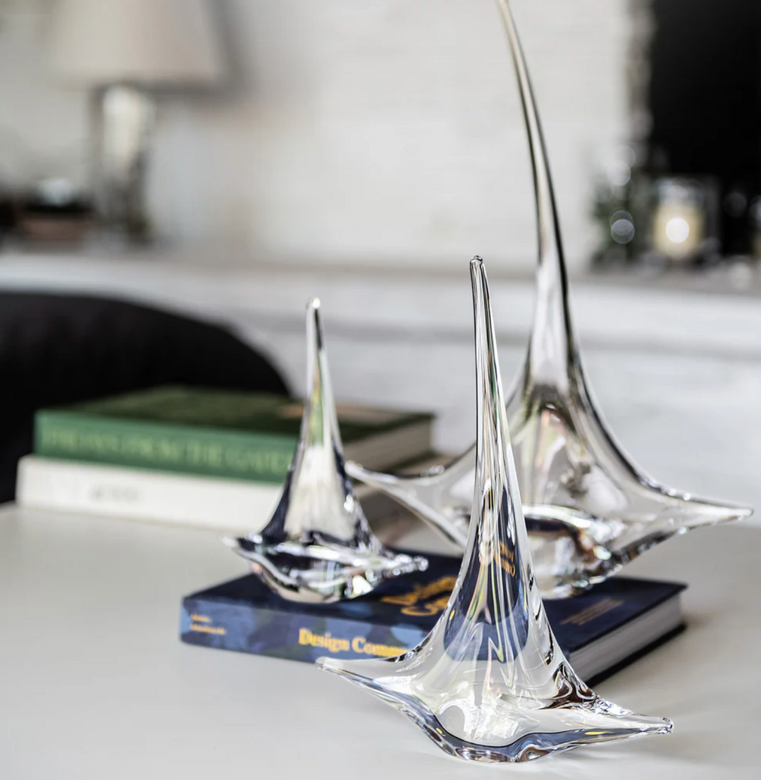SAILBOAT CLEAR CRYSTAL
