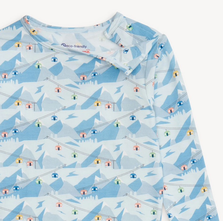 PJ LONG SLEEVE BLUE APRES CHIC