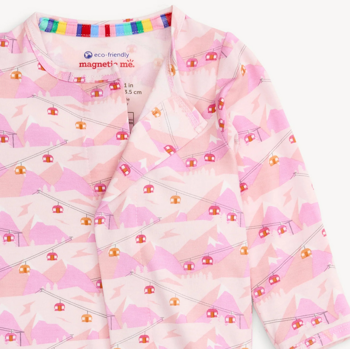 FOOTIE PINK APRES CHIC