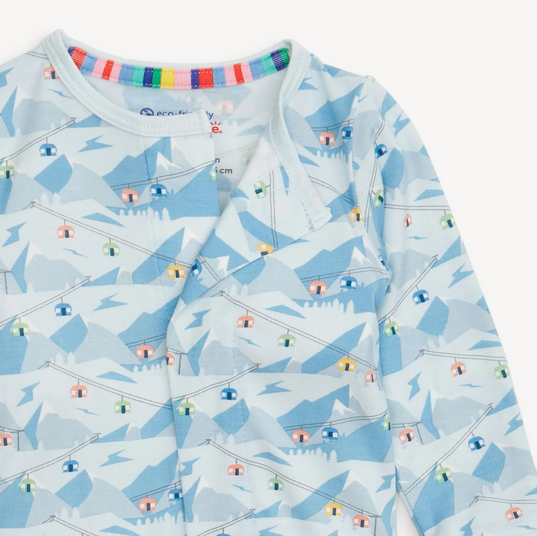 FOOTIE BLUE APRES CHIC