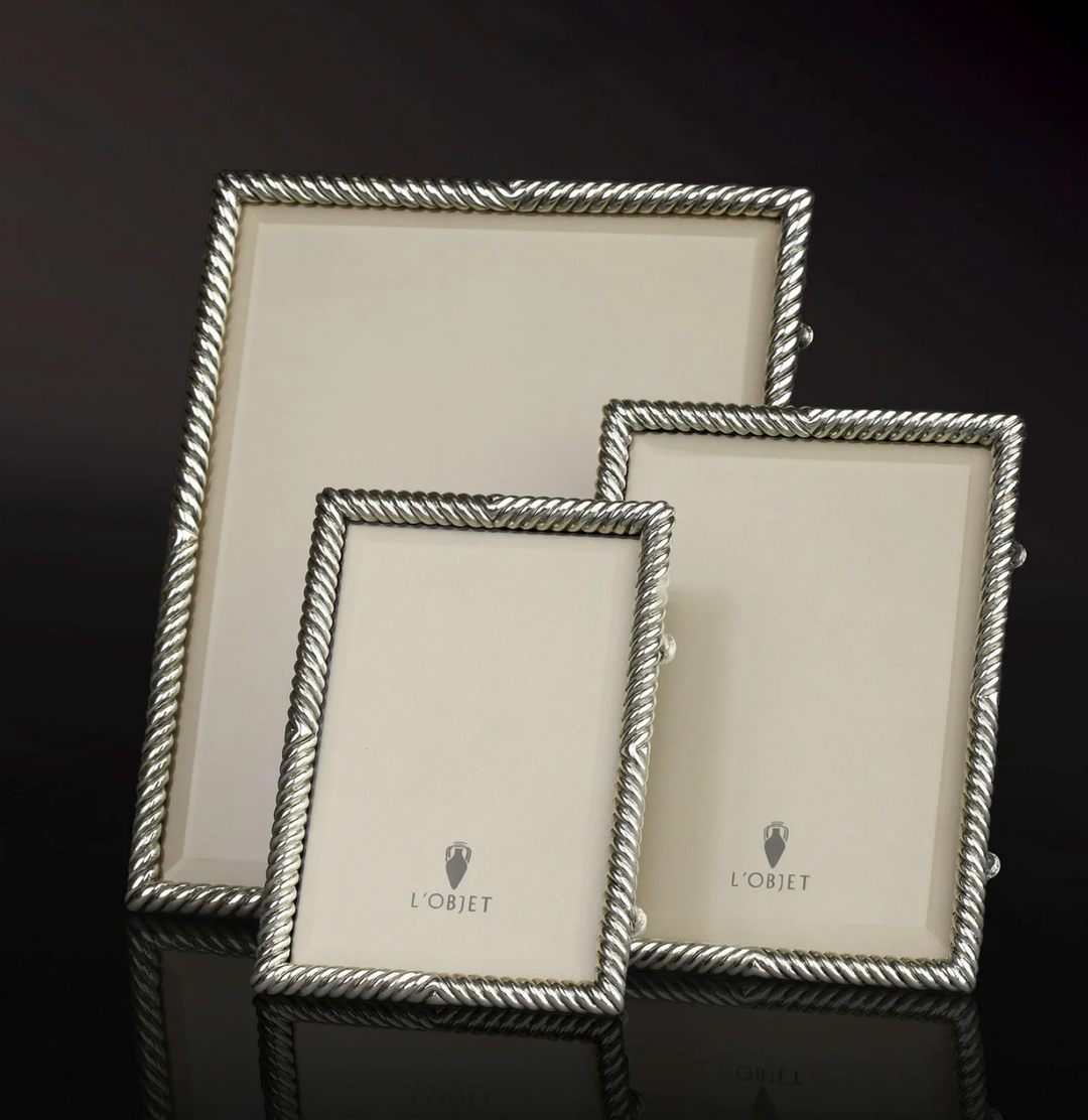 FRAME DECO TWIST PLATINUM