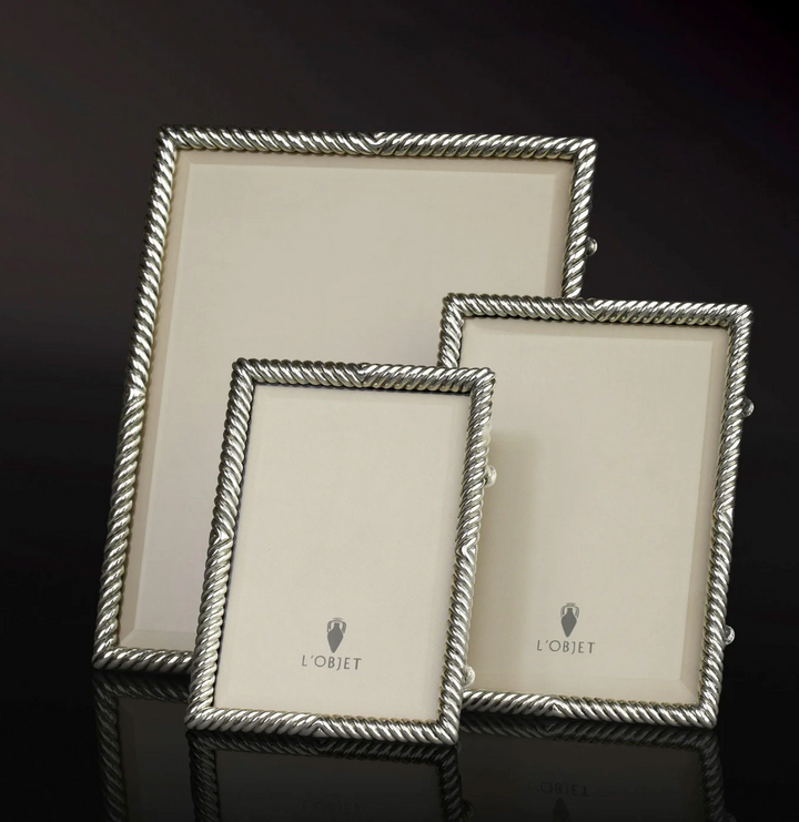 FRAME DECO TWIST PLATINUM