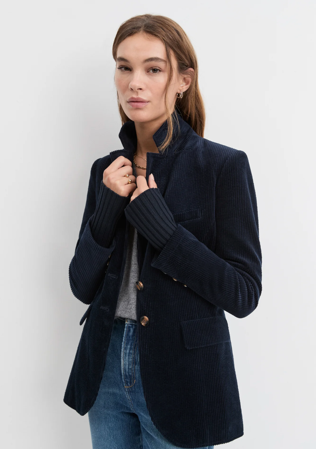 BLAZER CORD CITY NAVY