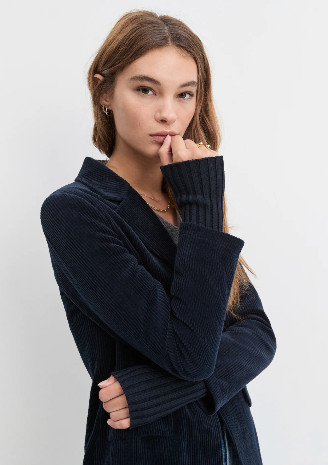 BLAZER CORD CITY NAVY