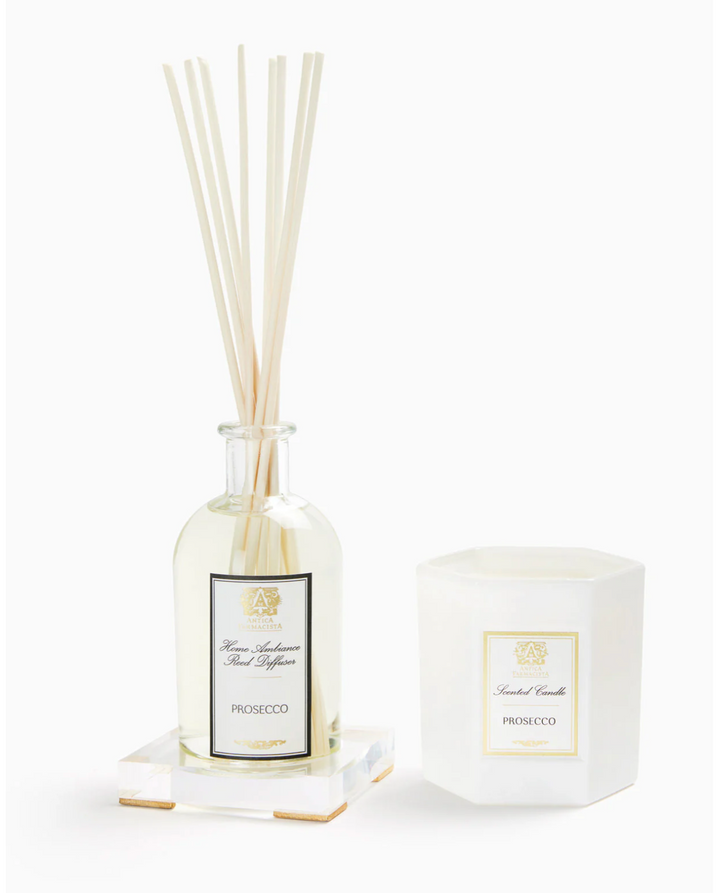 GIFT SET CANDLE & DIFFUSER PROSECCO WITH TRAY #75781