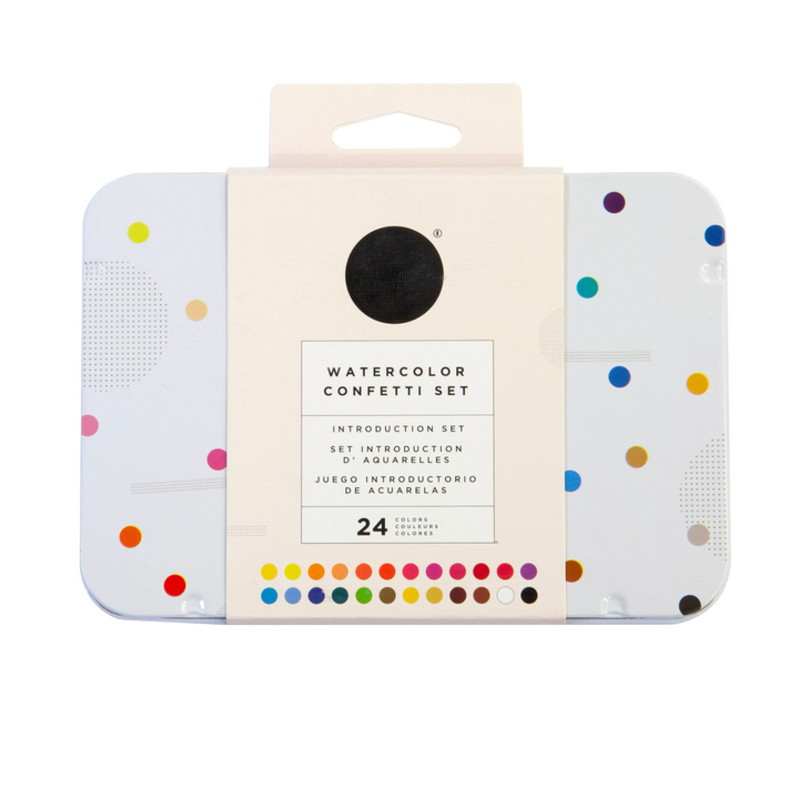 WATERCOLOR CONFETTI SET