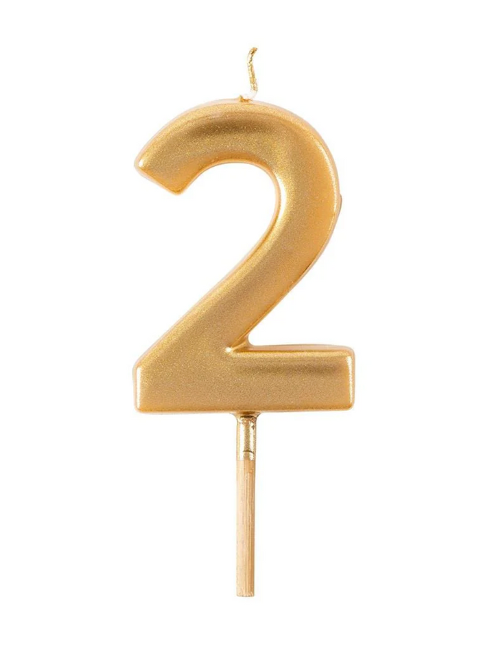 CANDLES BIRTHDAY GOLD