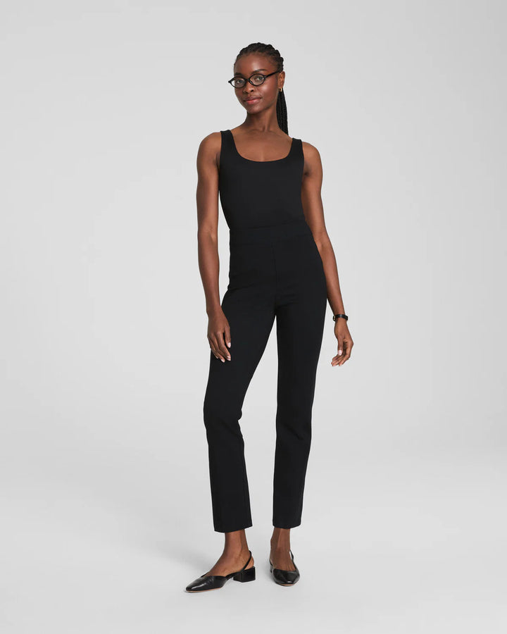 SLIM STRAIGHT PANT PONTE