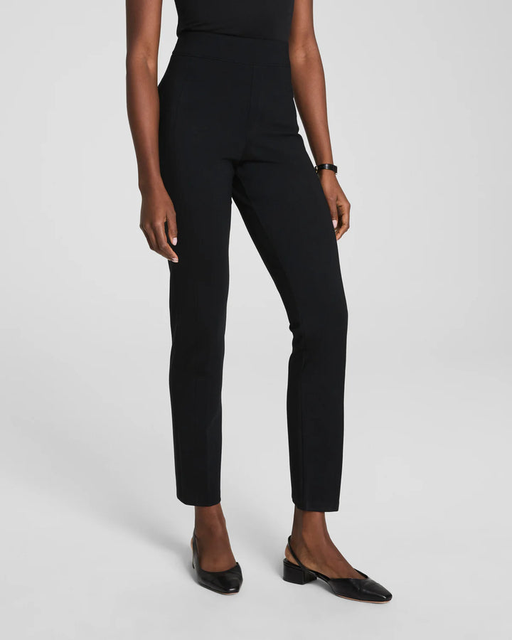 SLIM STRAIGHT PANT PONTE