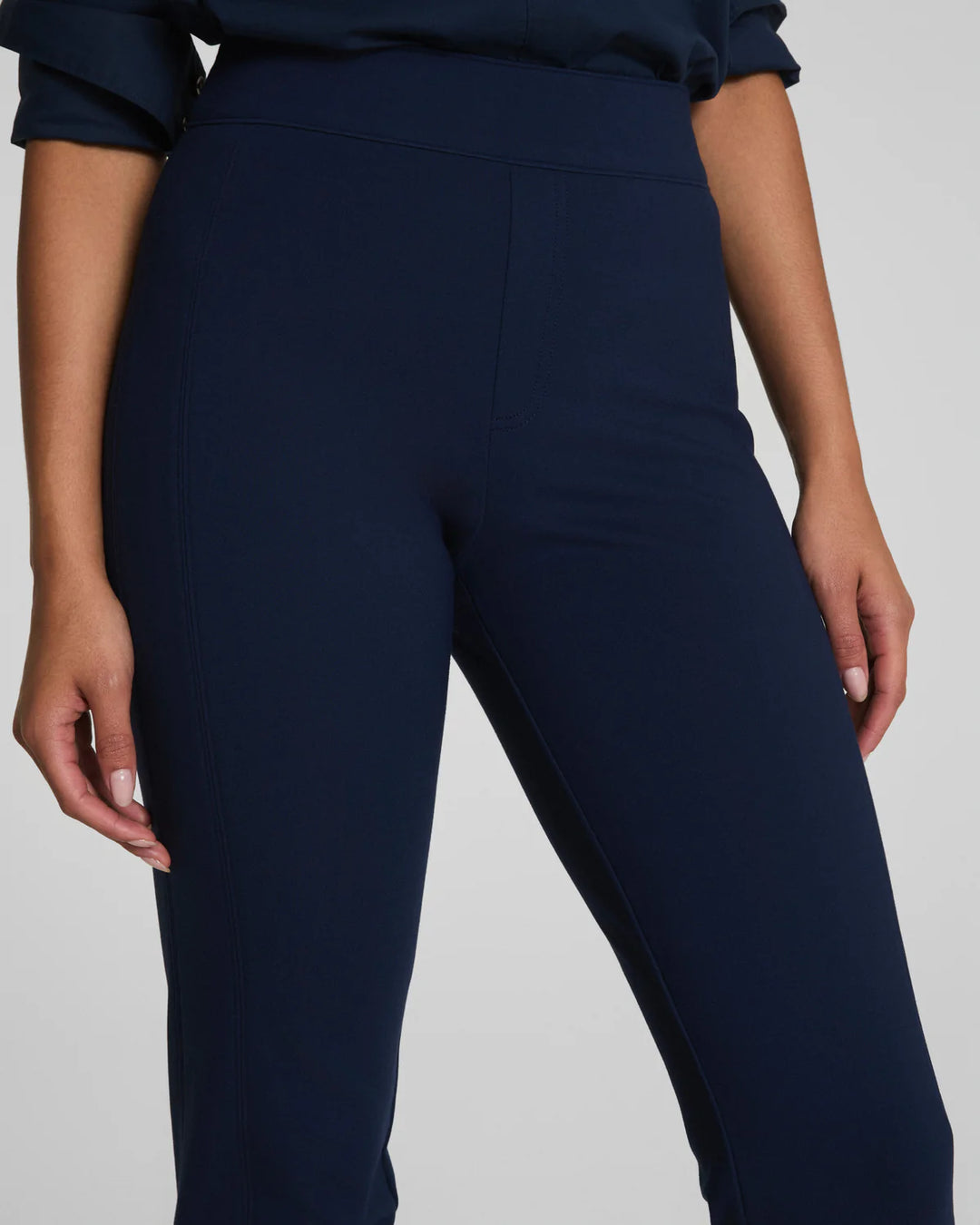 SLIM STRAIGHT PANT PONTE