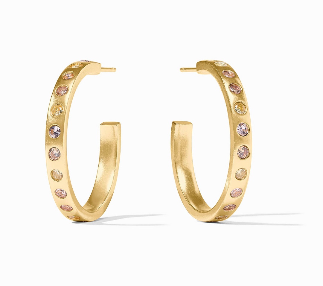 EARRING RAINBOW HOOP