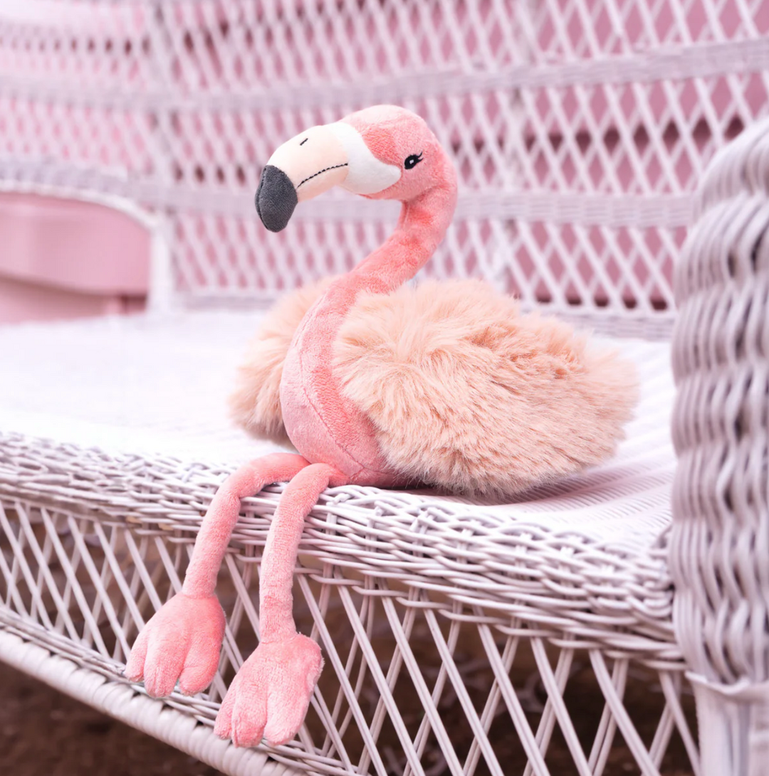 TOY PLUSH FLAMINGO PINK