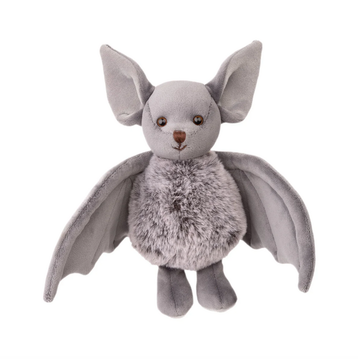 TOY PLUSH BAT GRAY