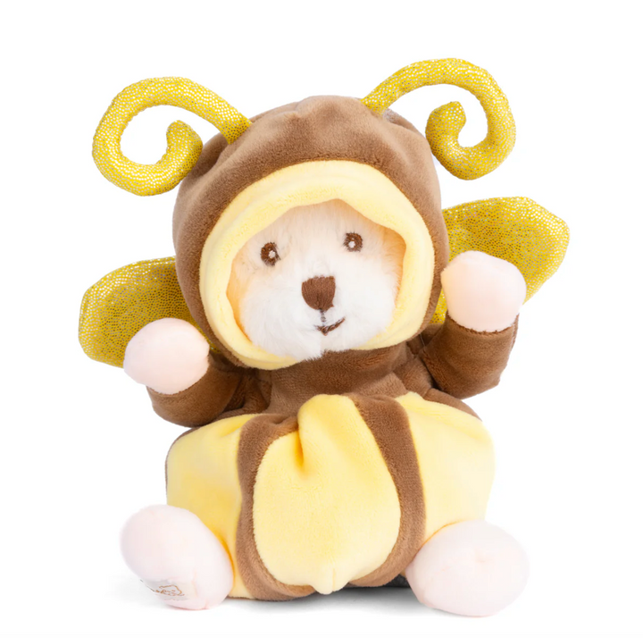 TOY PLUSH BUTTERFLY LEMON