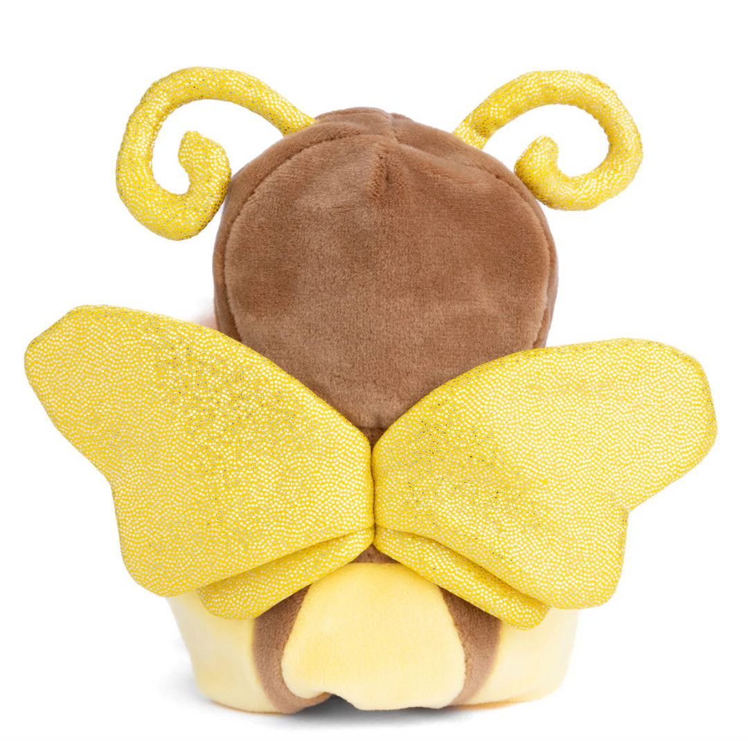 TOY PLUSH BUTTERFLY LEMON