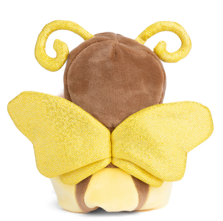 TOY PLUSH BUTTERFLY LEMON