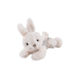 TOY PLUSH RABBIT WHITE