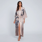 ROBE SILK KEINA LONG