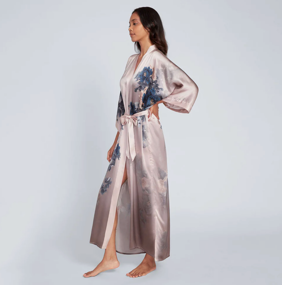 ROBE SILK KEINA LONG