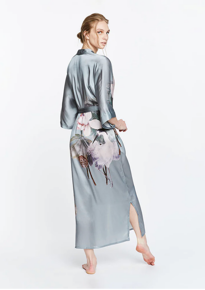 ROBE SILK KUREN LONG