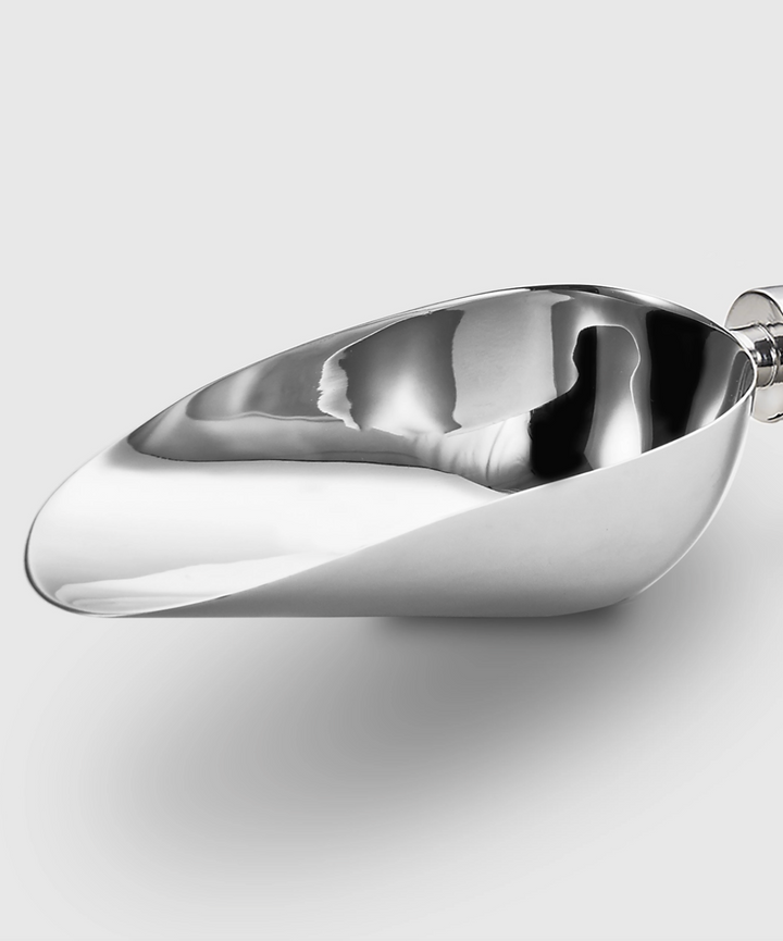 ICE SCOOP WITH BLACK HANDLE
