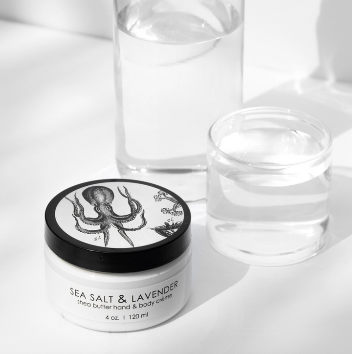 SHEA BUTTER HAND & BODY CREAM (SEA SALT & LAVENDER)