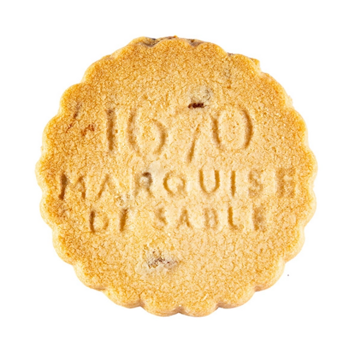 SHORTBREAD COOKIES CARAMEL CHIP TIN "BOUQUET SAUVAGE"