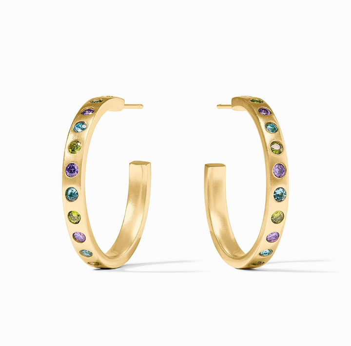 EARRING RAINBOW HOOP