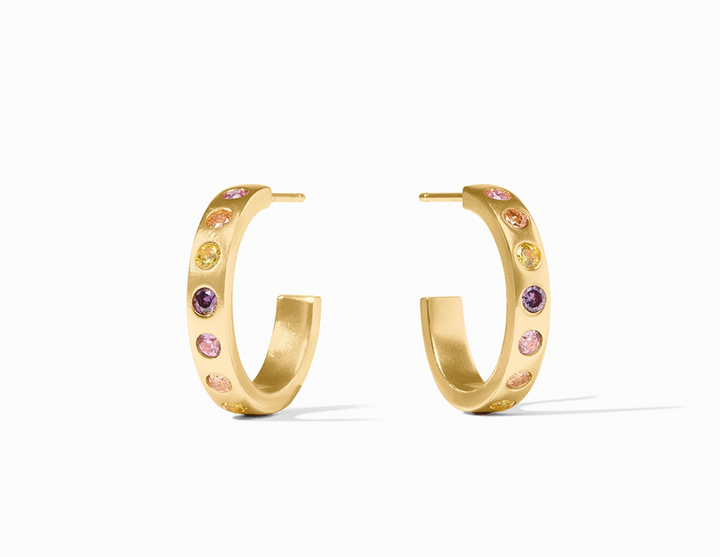 EARRING RAINBOW HOOP