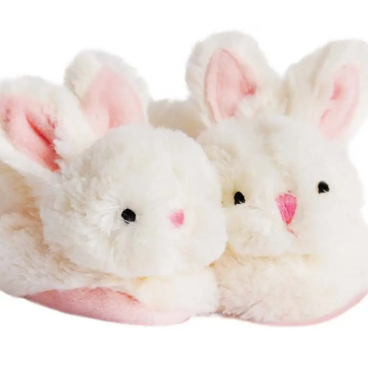 BABY BOOTIES BUNNY W/ RATTLE